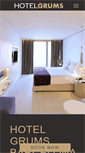 Mobile Screenshot of hotelgrumsbarcelona.com