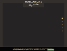 Tablet Screenshot of hotelgrumsbarcelona.com